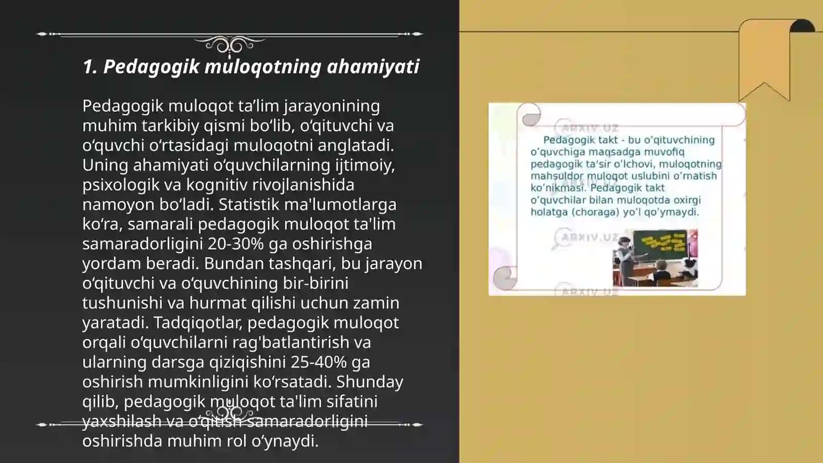 Pedagogik muloqotning ahamiyati 3
