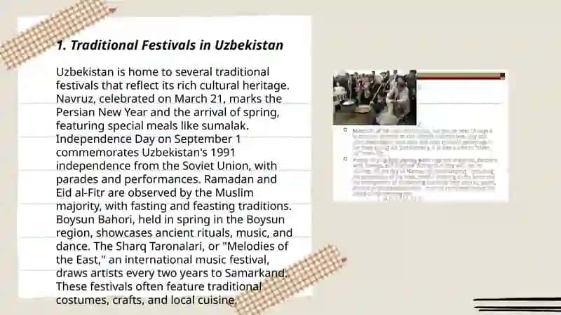Holidays in Uzbekistan 3