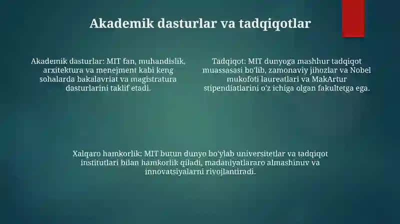 Massachusets Texnologiya Instituti 3