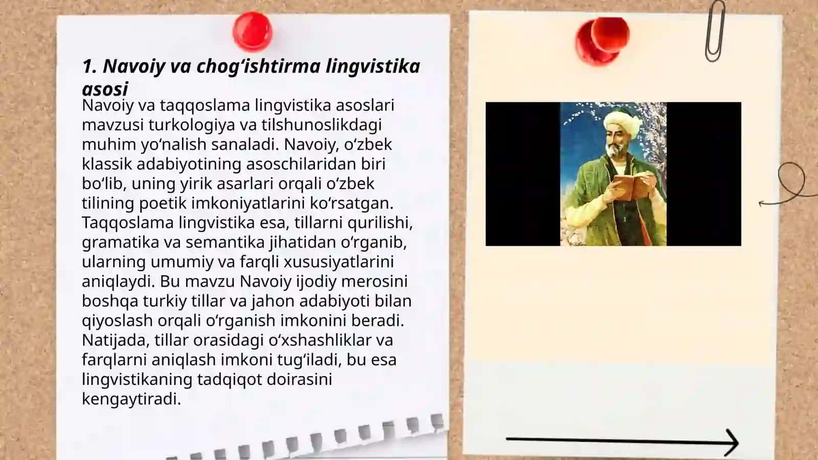 Navoiy chog‘ishtirma lingvistikaning otasi 3
