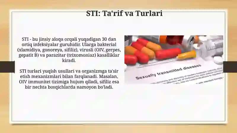 Jinsiy yoʻl bilan tarqaladigan infeksiyalar 3