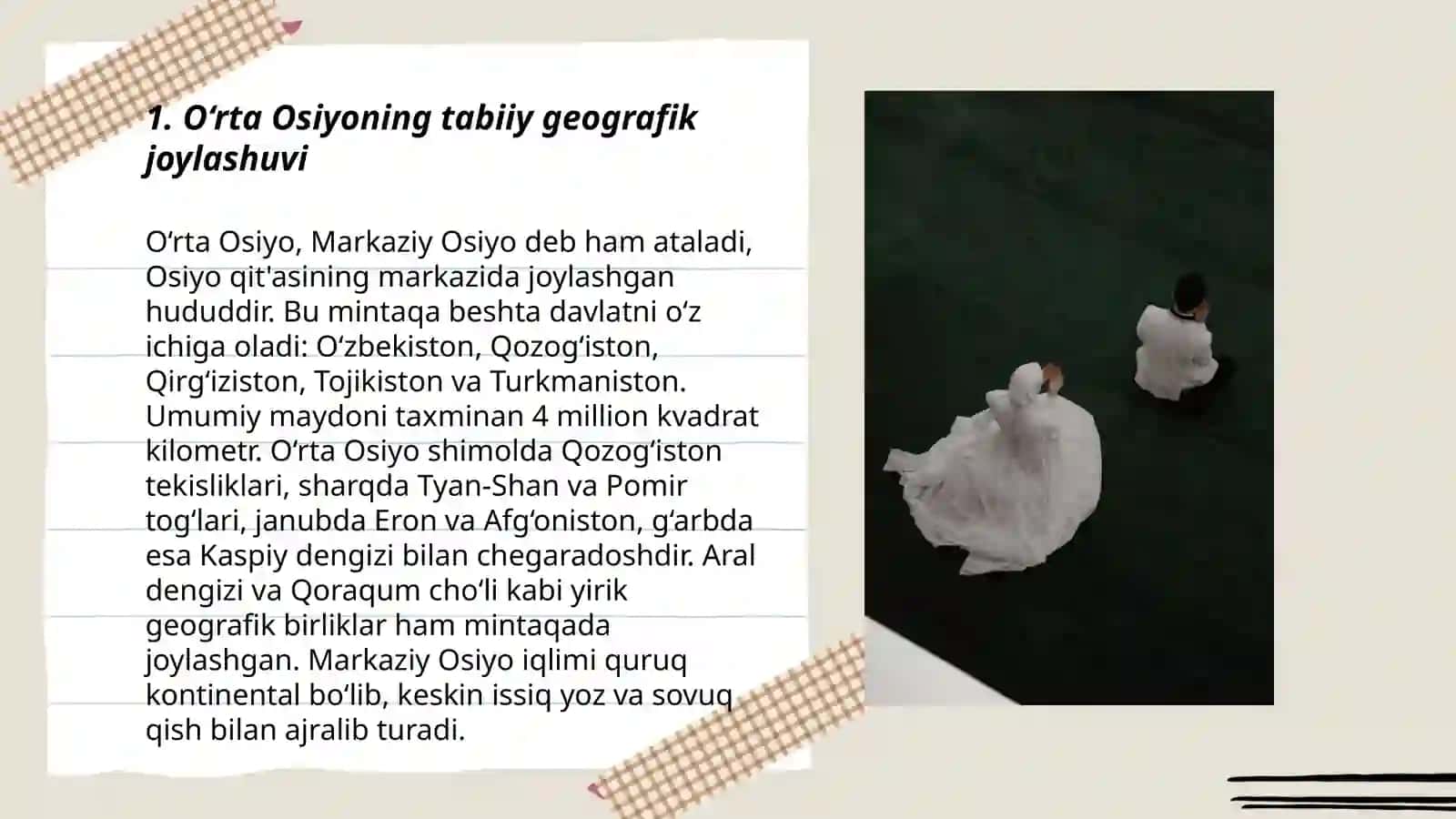 O‘rta Osiyo geografiyasi 3
