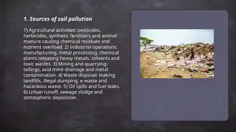 Soil pollution 3