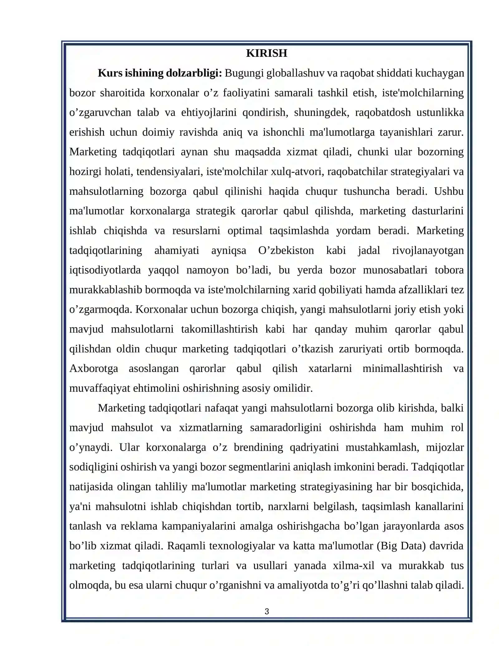 MARKETING TADQIQOTLARINING TURLARI VA USULLARI 3