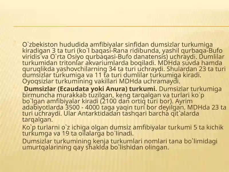 Amibiyalarning O`zbekistonda yashovchiturlari 3