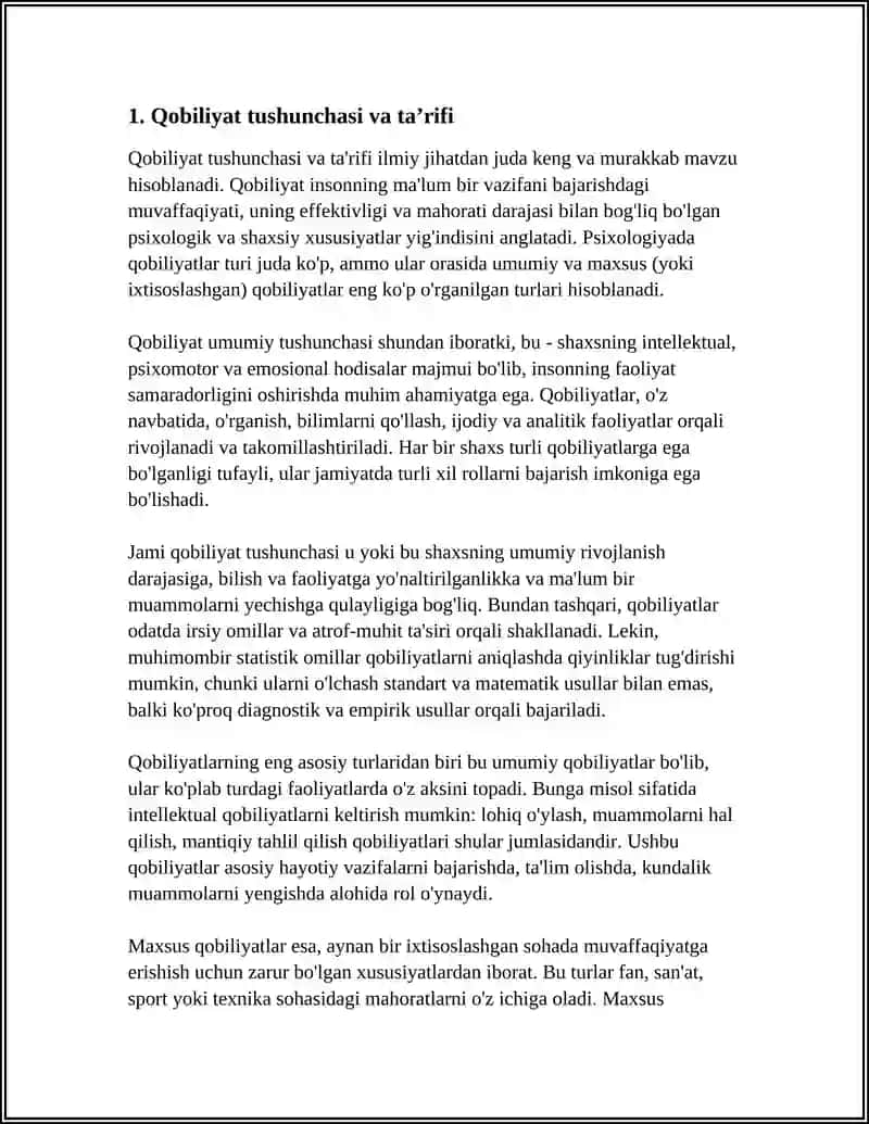 QOBILIYATLAR VA ULARNING TURLARI 3