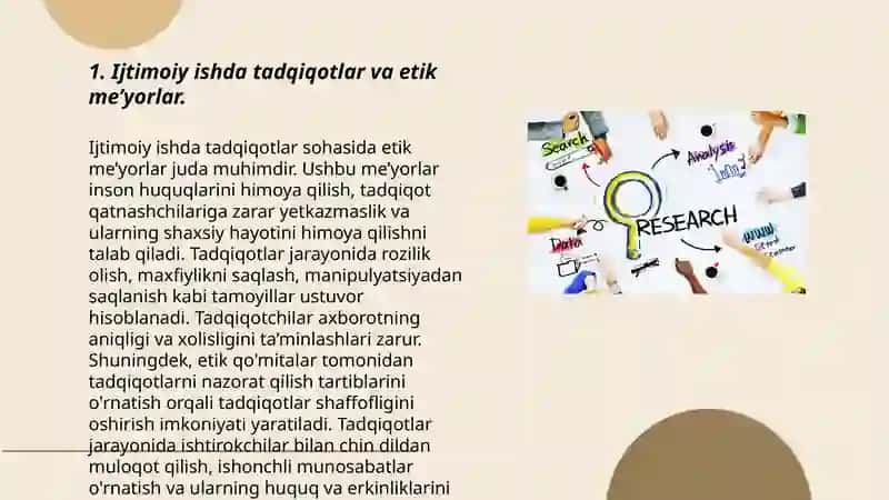 Ijtimoiy ishda tadqiqotlar oʻtkazish etikasi 3