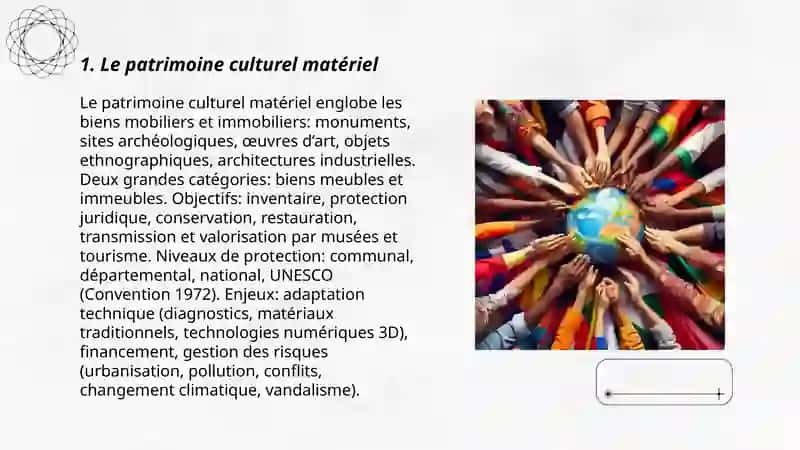 Le patrimoine culturel matériel 3