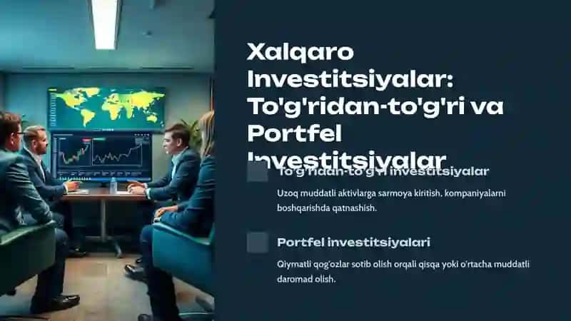 Kapitalning Xalqaro Harakati va Ssuda Bozorlari 3