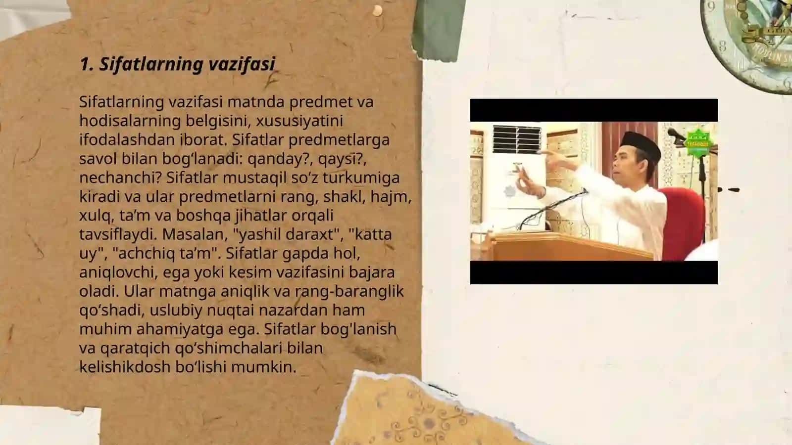 Sifat soʻz turkumi 3