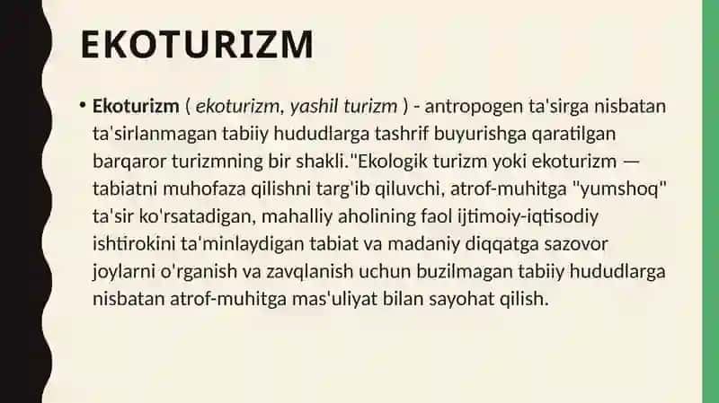 Ekoturizm 3