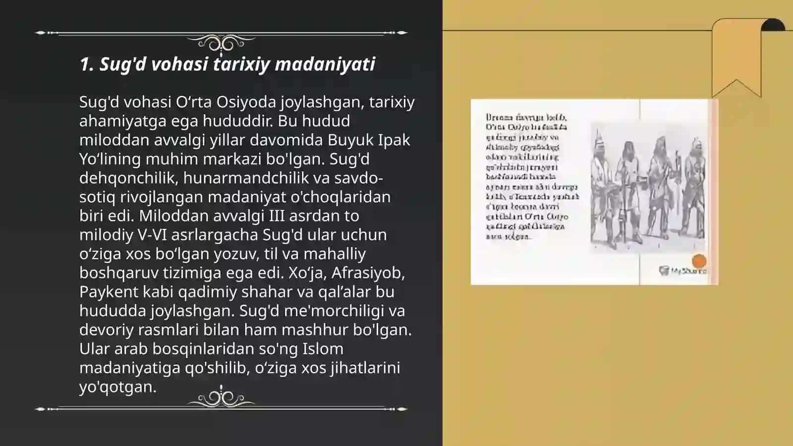 Sug'd vohasi tarixiy madaniyati 3