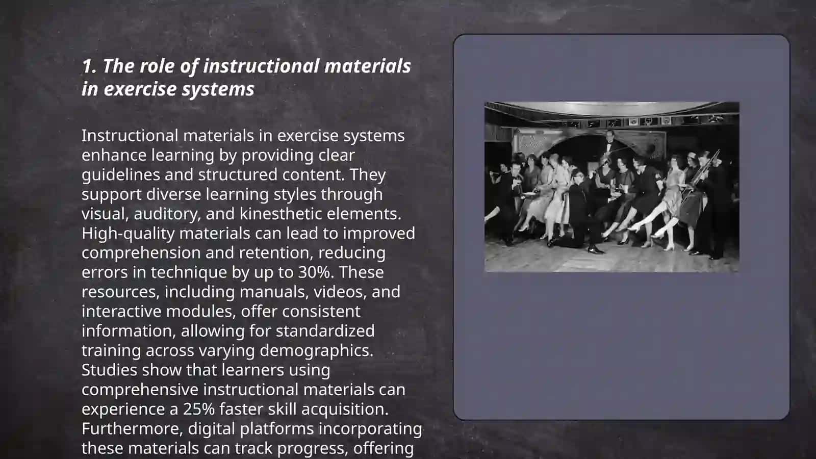 The system of exercises and teaching aids 3