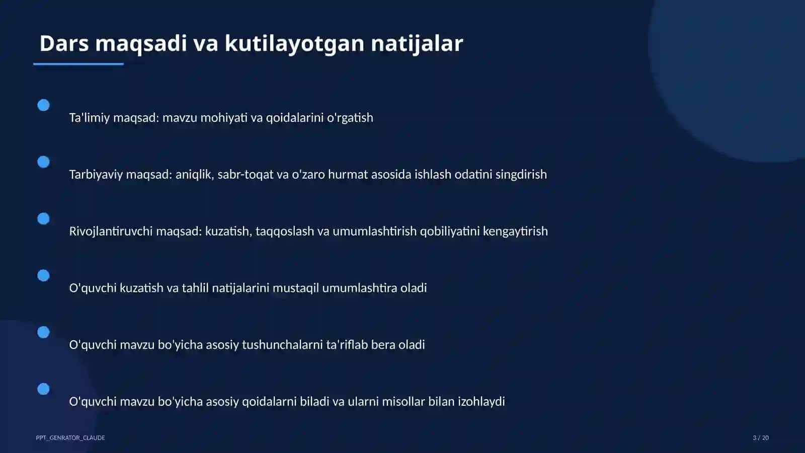 Unli va undosh tovushlarning tasnifi (5-sinf) 3