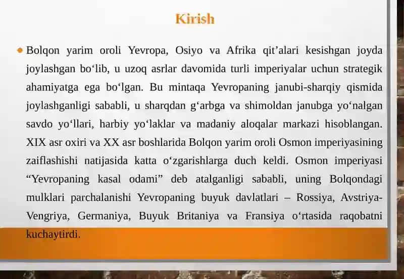 Bolqon masalasi va Yevropada xalqaro munosabatlarning keskinlashuvi 3