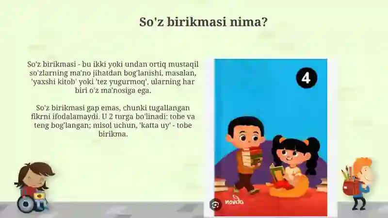 Soʻz birikmasi 3