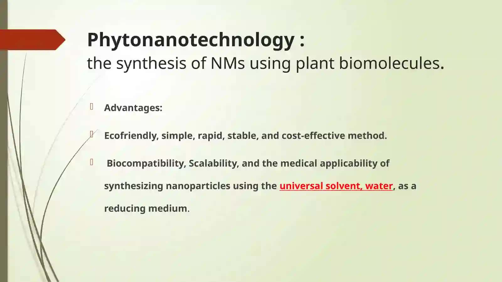 Bio-synthesis of nanomaterials by plants 3