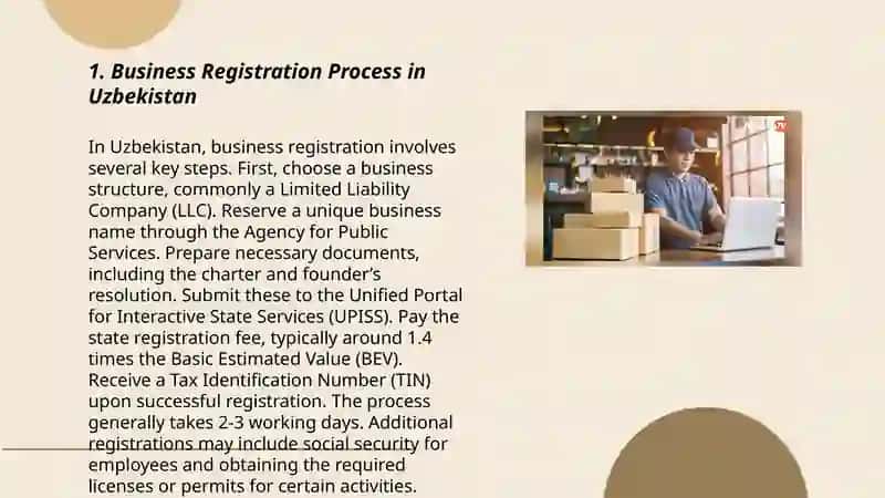 Business Registration Process in Uzbekistan 3