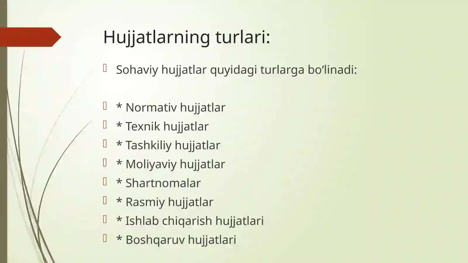 Sohaviy hujjatlar 3