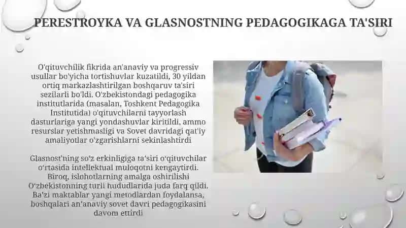 Pedagogika va ta'lim tuzilmalari 1924-1991 3