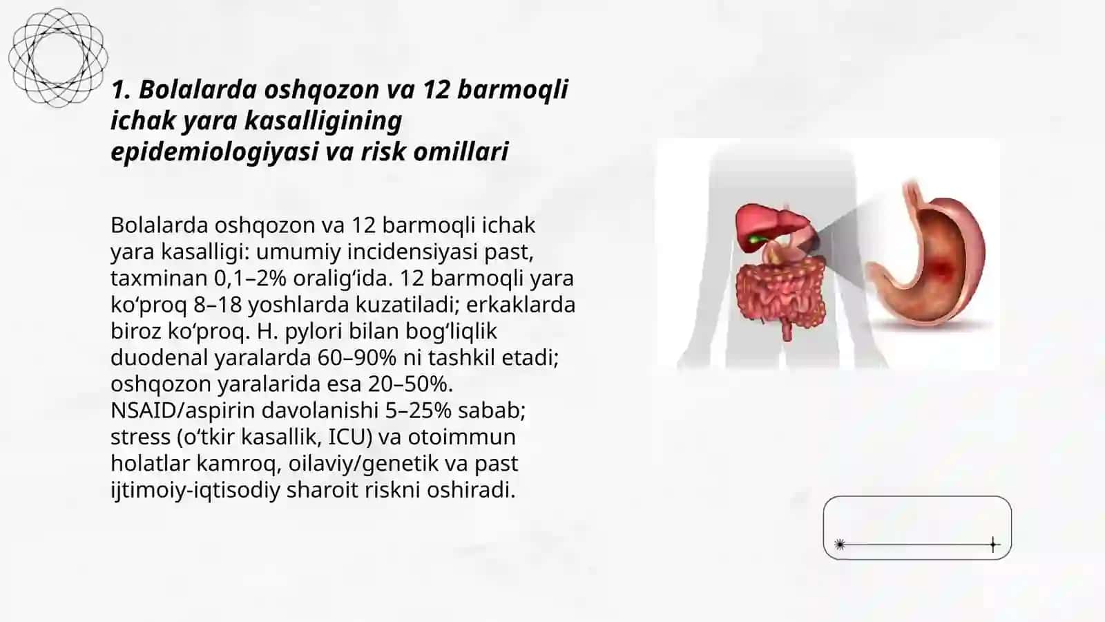 Bolalarda oshqozon va 12 barmoqli ichak yara kasalligi 3