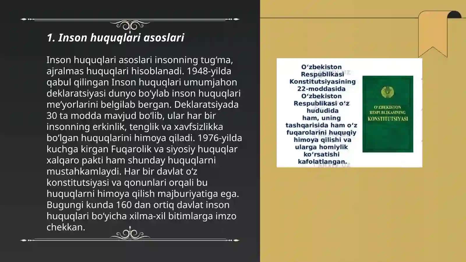 Inson huquqlari asoslari 3