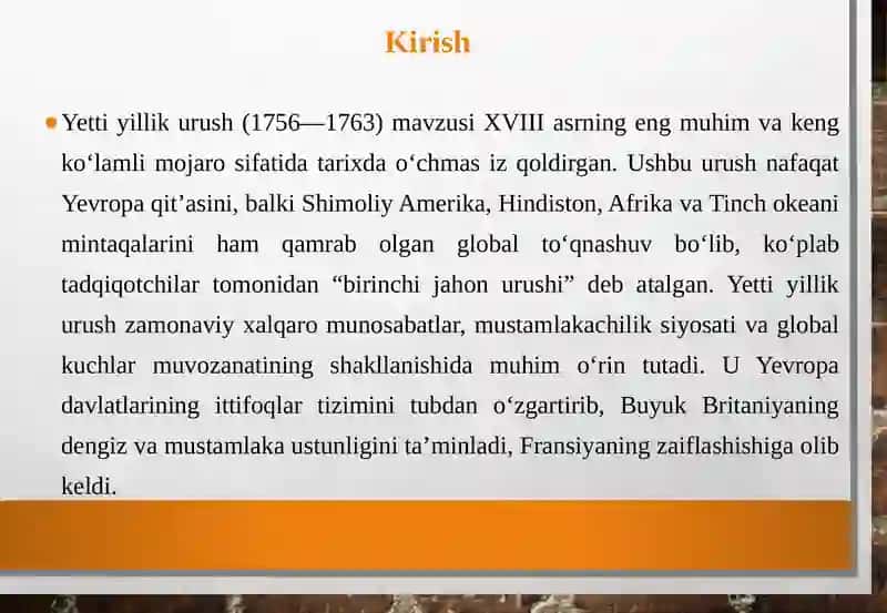 Yettiyillik urush 3