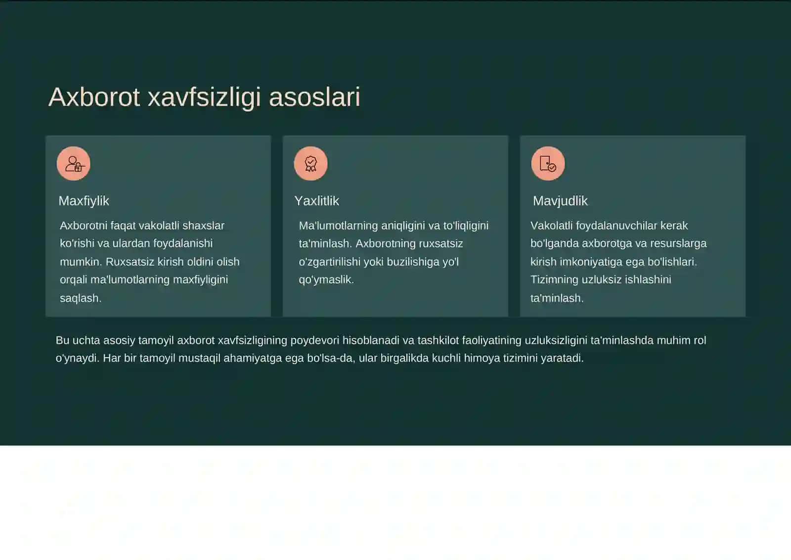 Axborot xavfsizligining texnik tizimi 3
