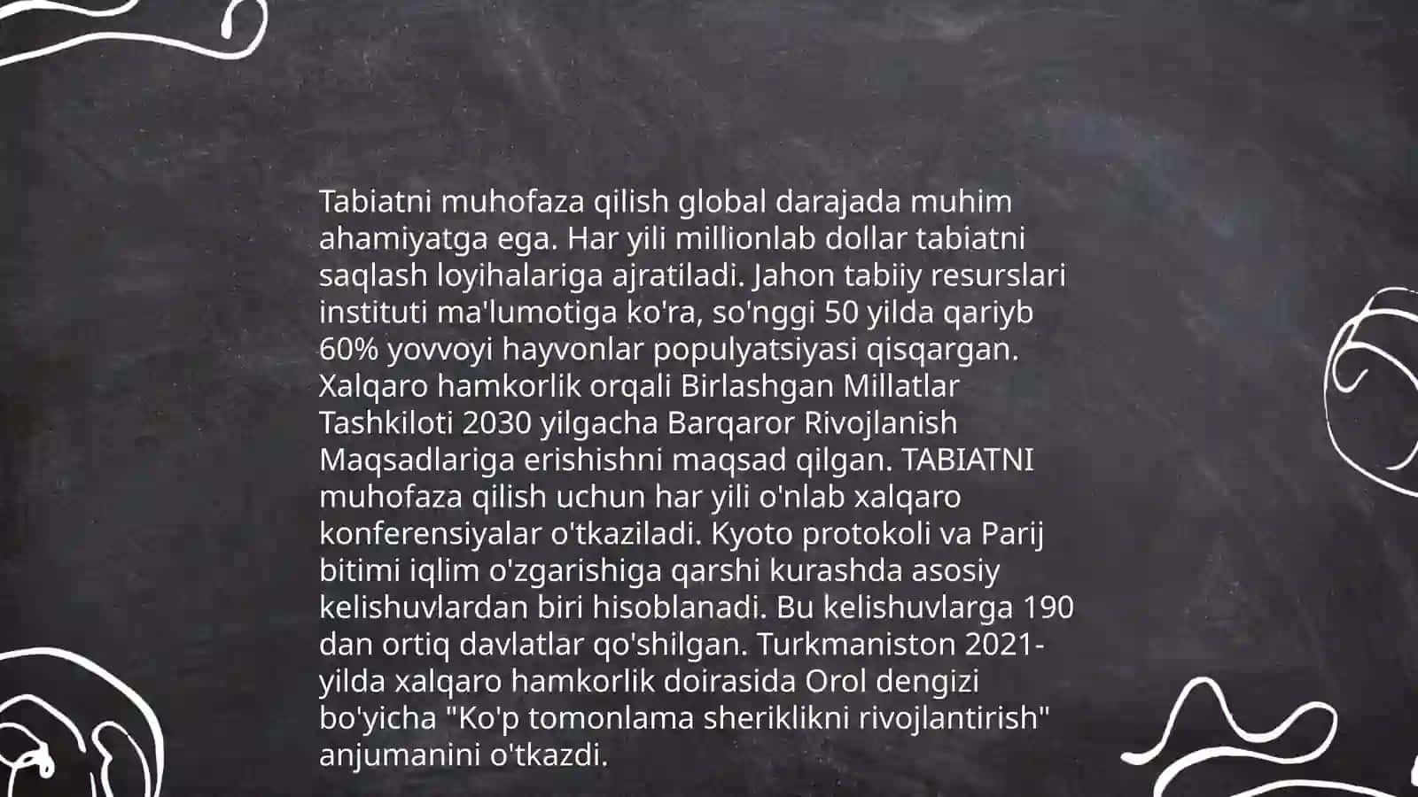 Tabiat va xalqaro hamkorlik 3