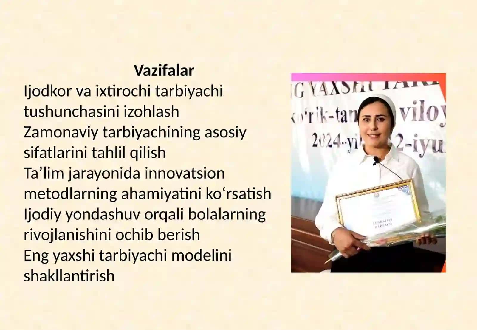 Yilning eng yaxshi ijodkor va ixtirochi tarbiyachisi 3