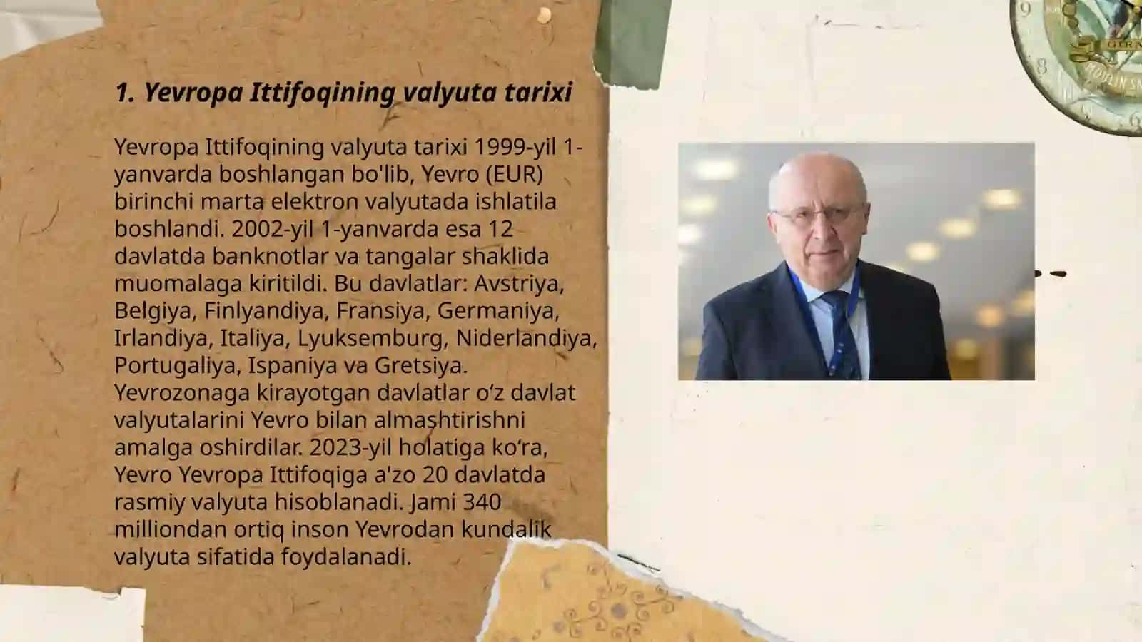 Yevropa Ittifoqining rasmiy valyutasi 3