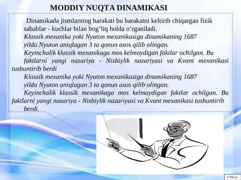 Moddiy nuqta dinamikasi 3