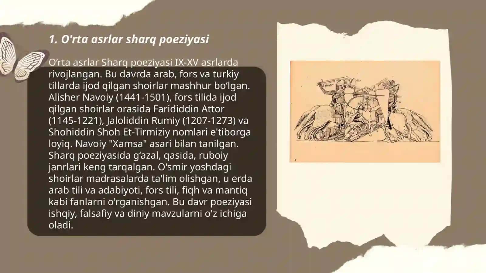 O'rta asrlar sharq adabiyoti 3