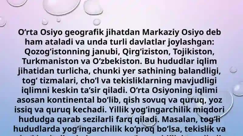 Jahon Geografiyasi dan Mustaqilishi 3