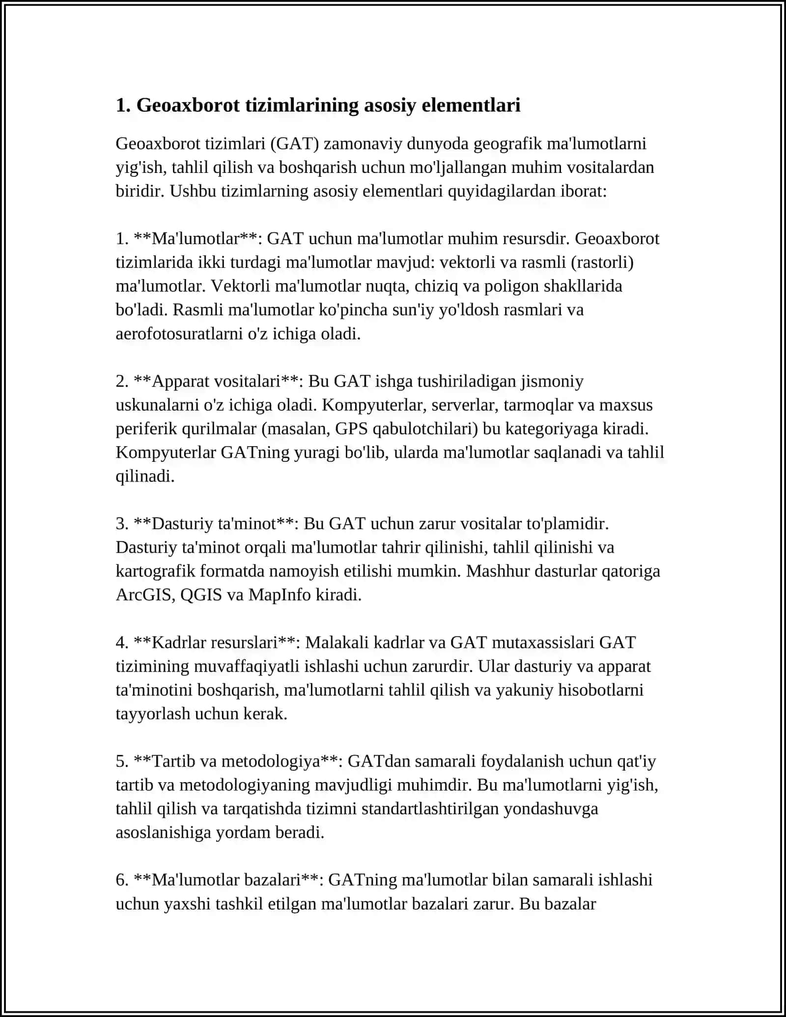 GEOAXBOROT TIZIMLARINING UMUMIY STRUKTURASI 3