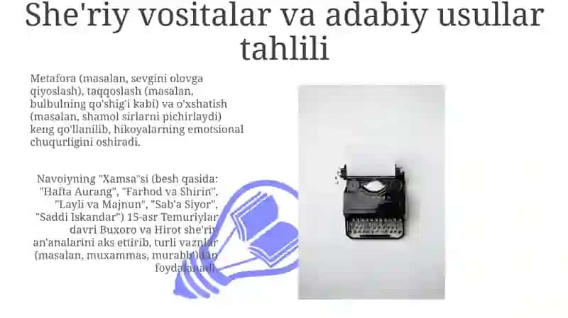 Alisher Navoiy “Xamsa” 3