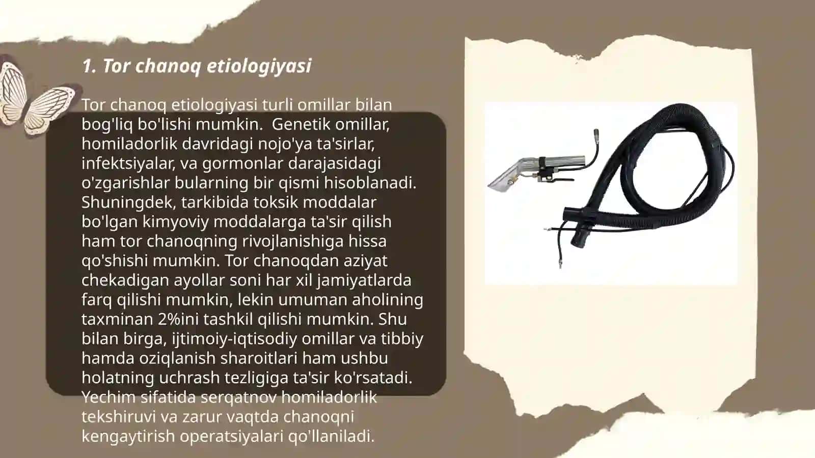 Tor chanoq etiologiyasi,tasnifi va tashxislash 3