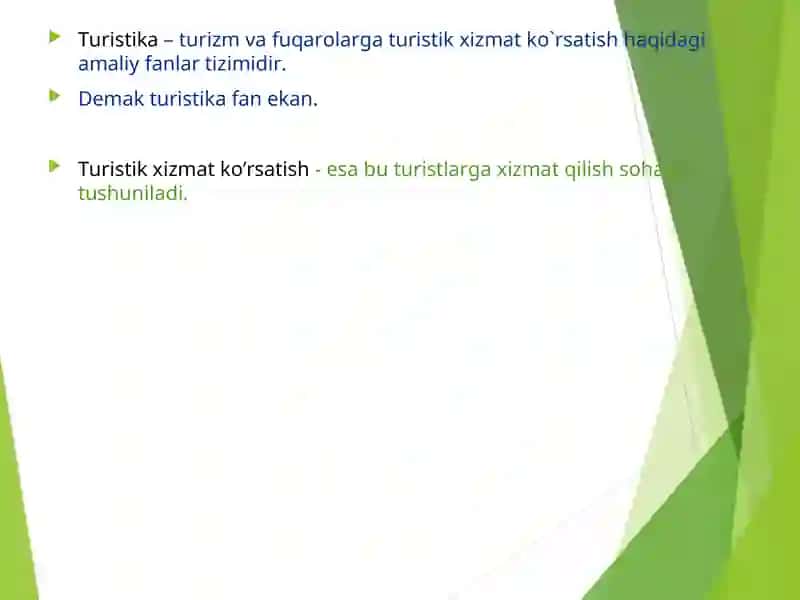 Turizm sohasining resurislari 3