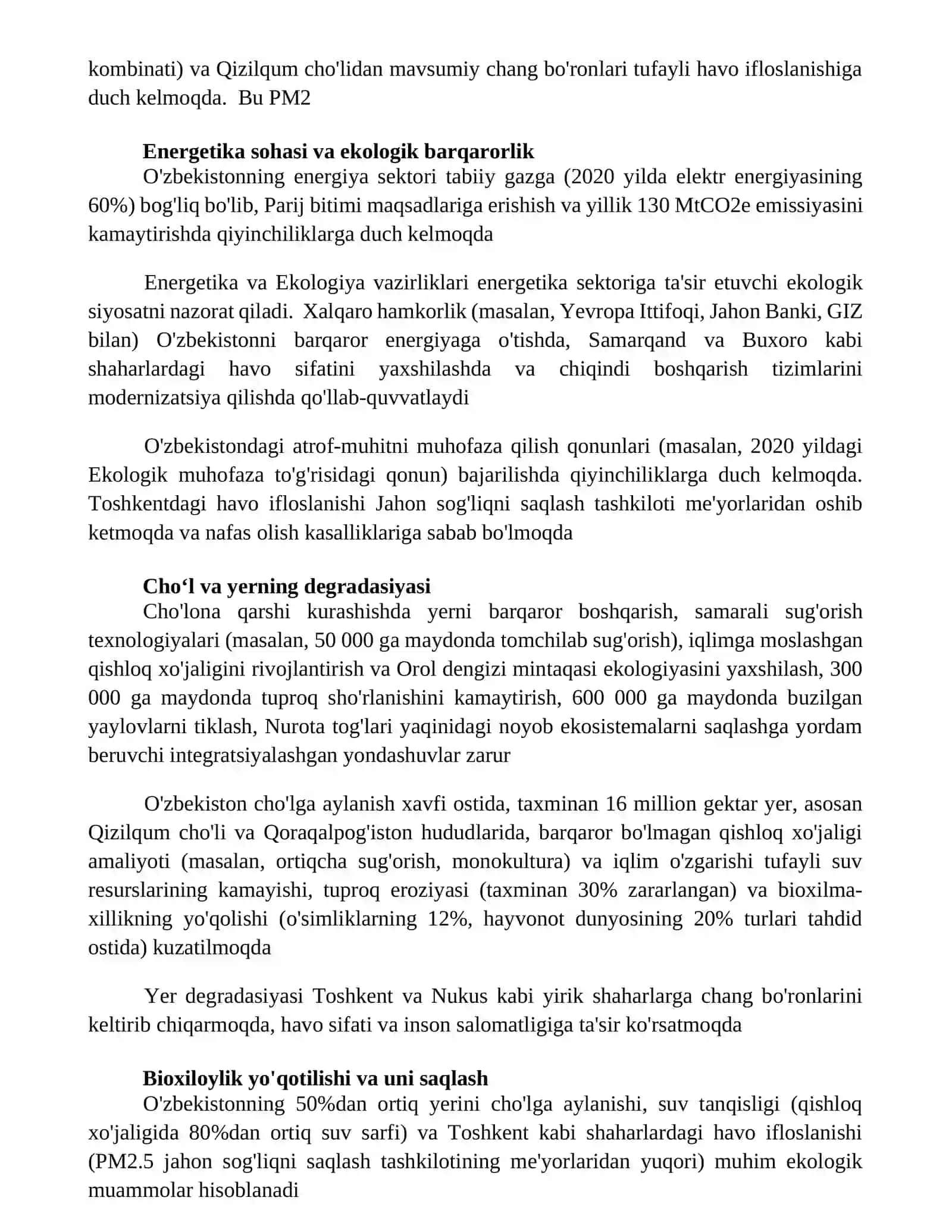 Oʻzbekistonda atmasferani muhofaza qilish muomolari 3