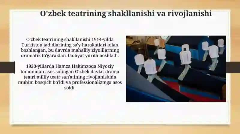 O'zbek teatr va kino 3
