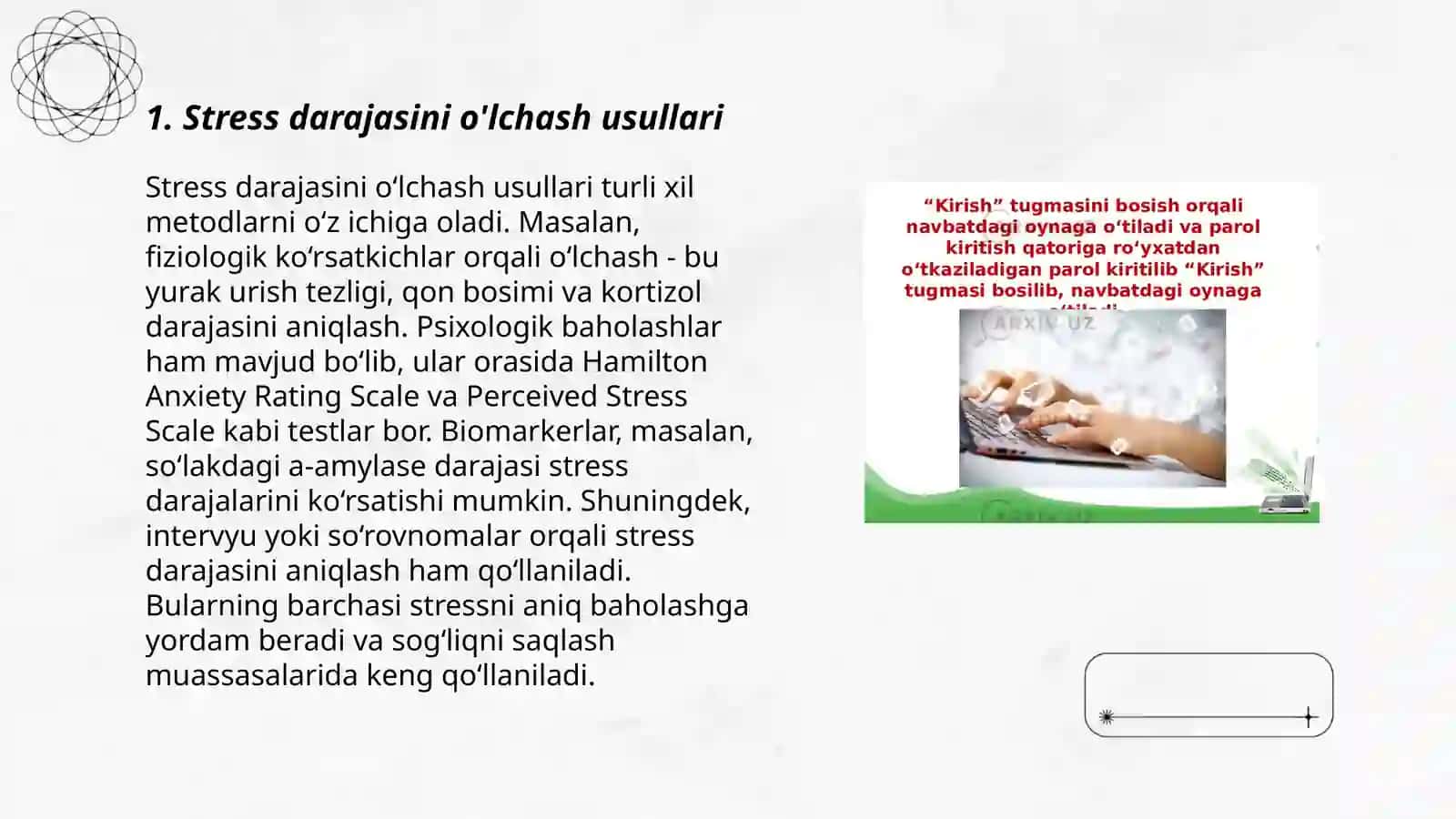 Seterssni boshqarish 3