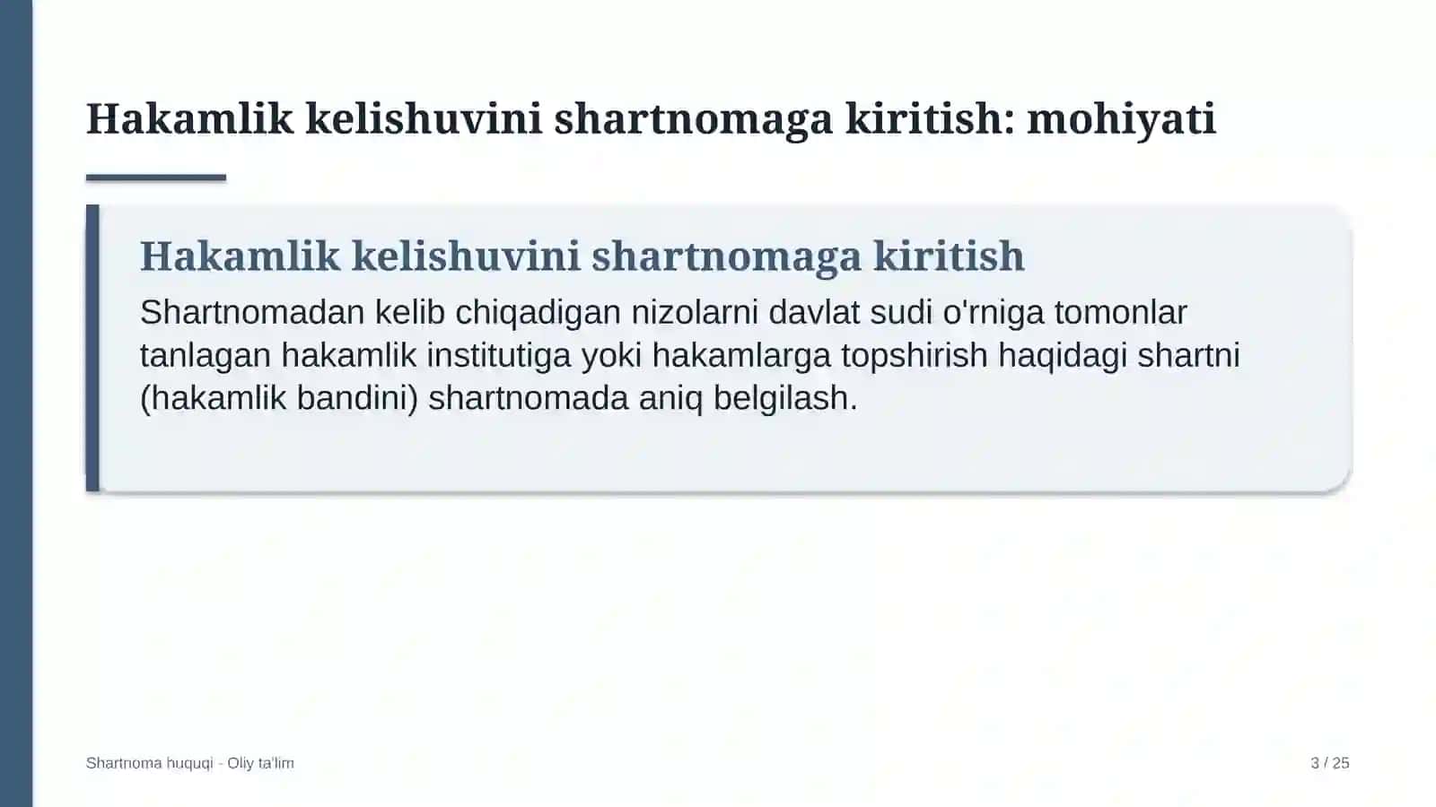 Kriptoaktivlar bozorida hakamlik kelishuvini shartnomaga kiritish 3