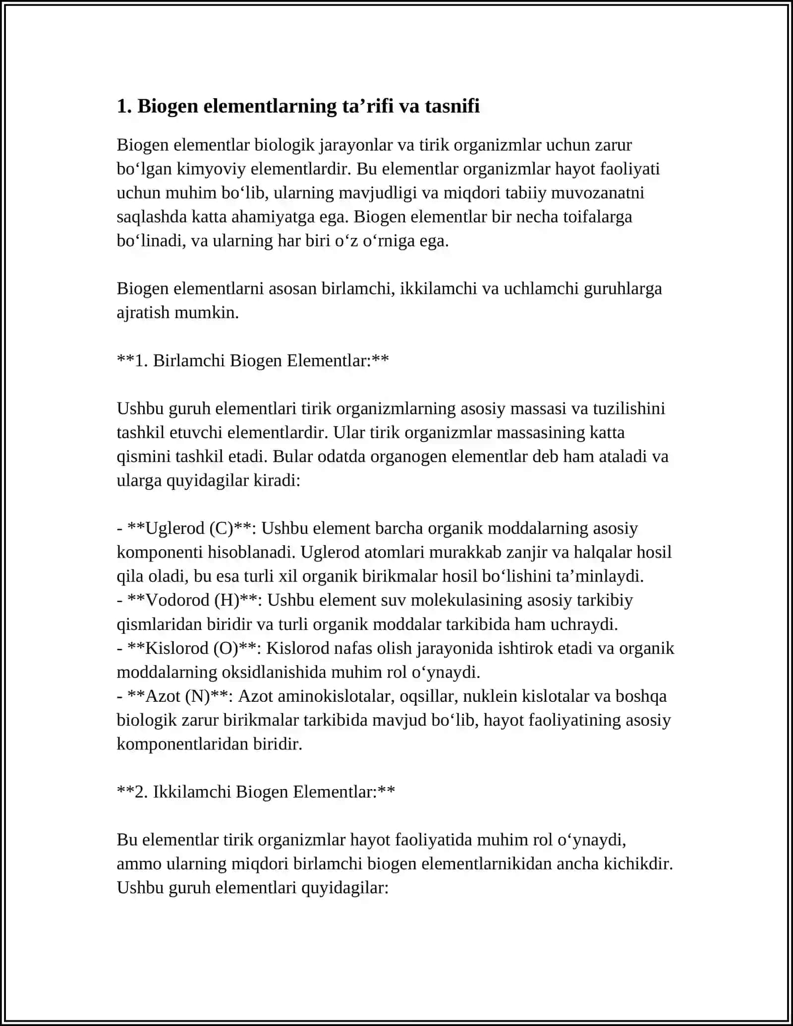 BIOGEN ELEMENTLAR VA ULARNING AHAMIYATI 3