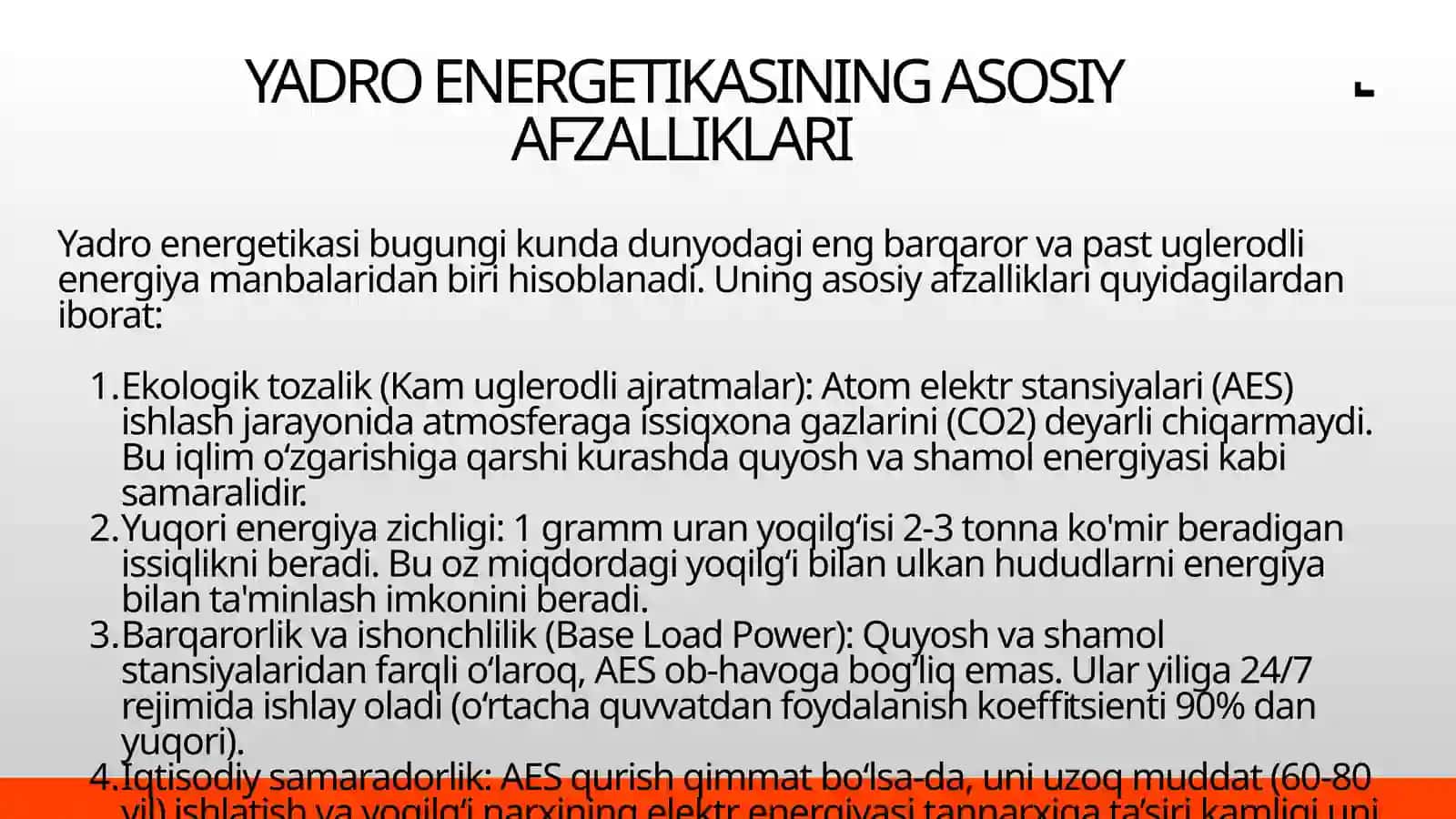 Yadro reaktorlari va ularning turlari | Fizika prezentatsiya PPT 3