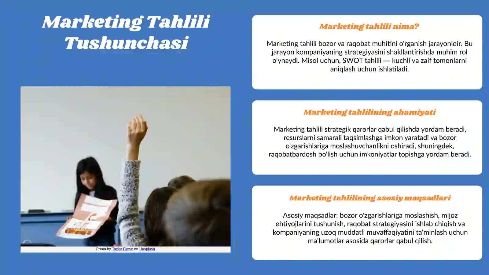 Marketing tahlili 3
