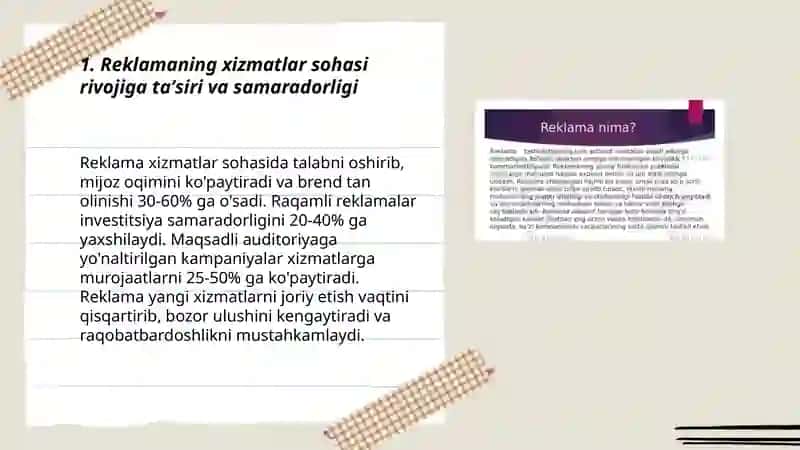 Reklamaning ahamiyati 3