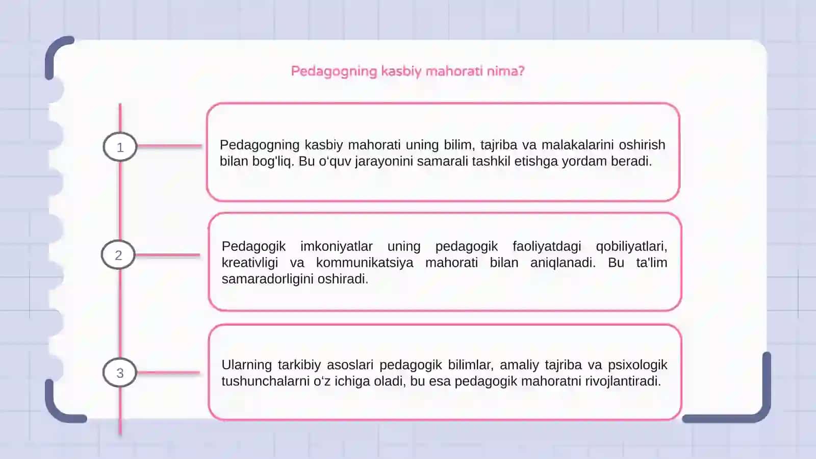 Pedagogning kasbiy mahorati 3