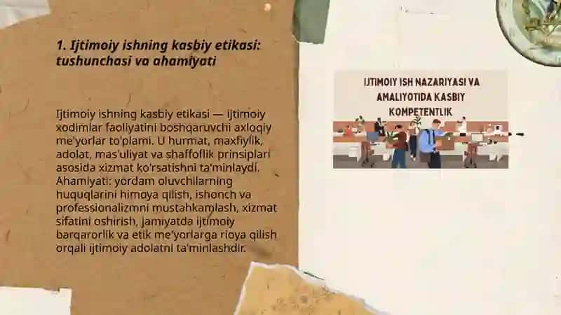 Ijtimoiy ishning kasbiy etikasi 3