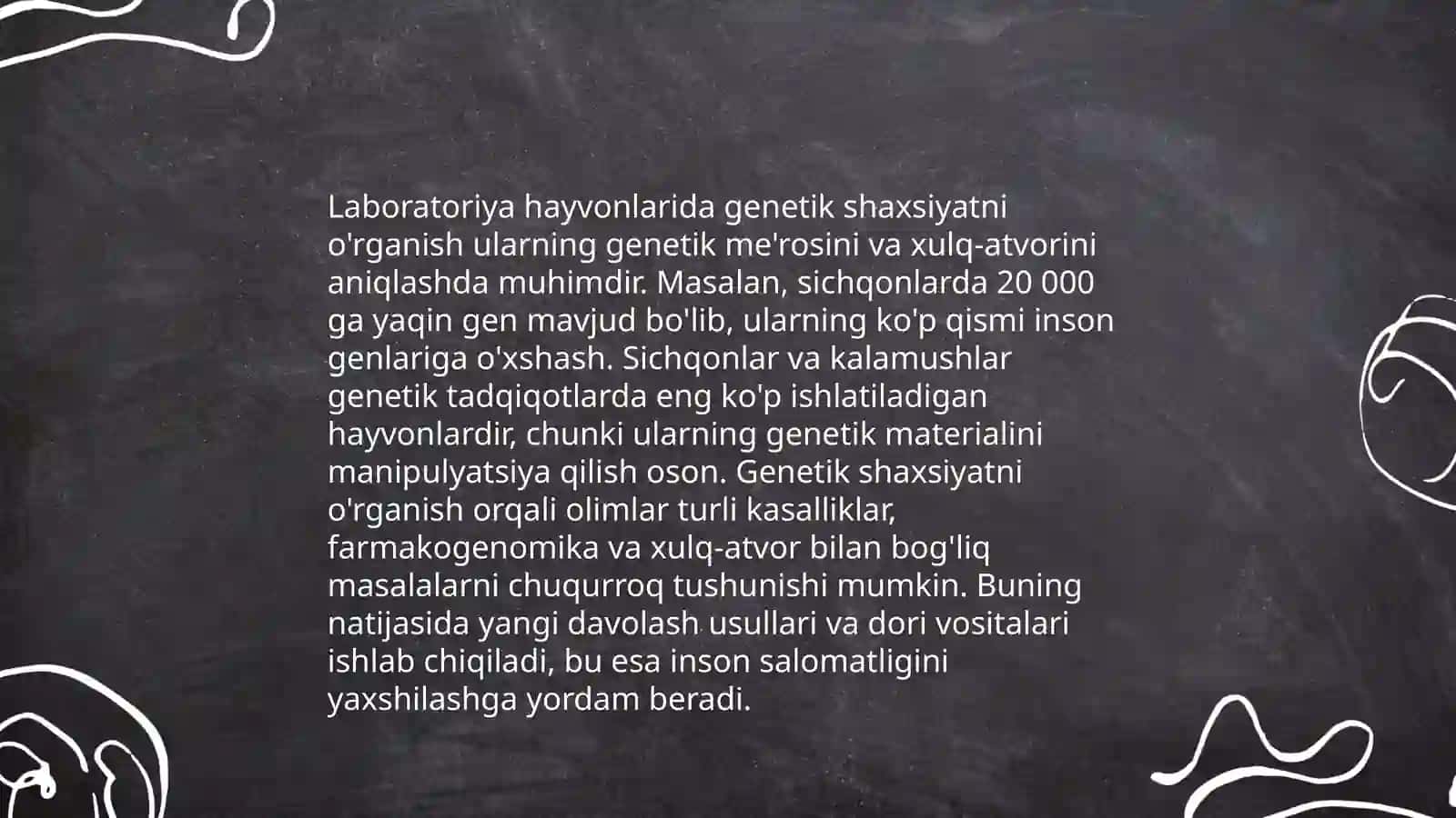 Labaratoriya hayvonlarning genetik xususiyatlari 3