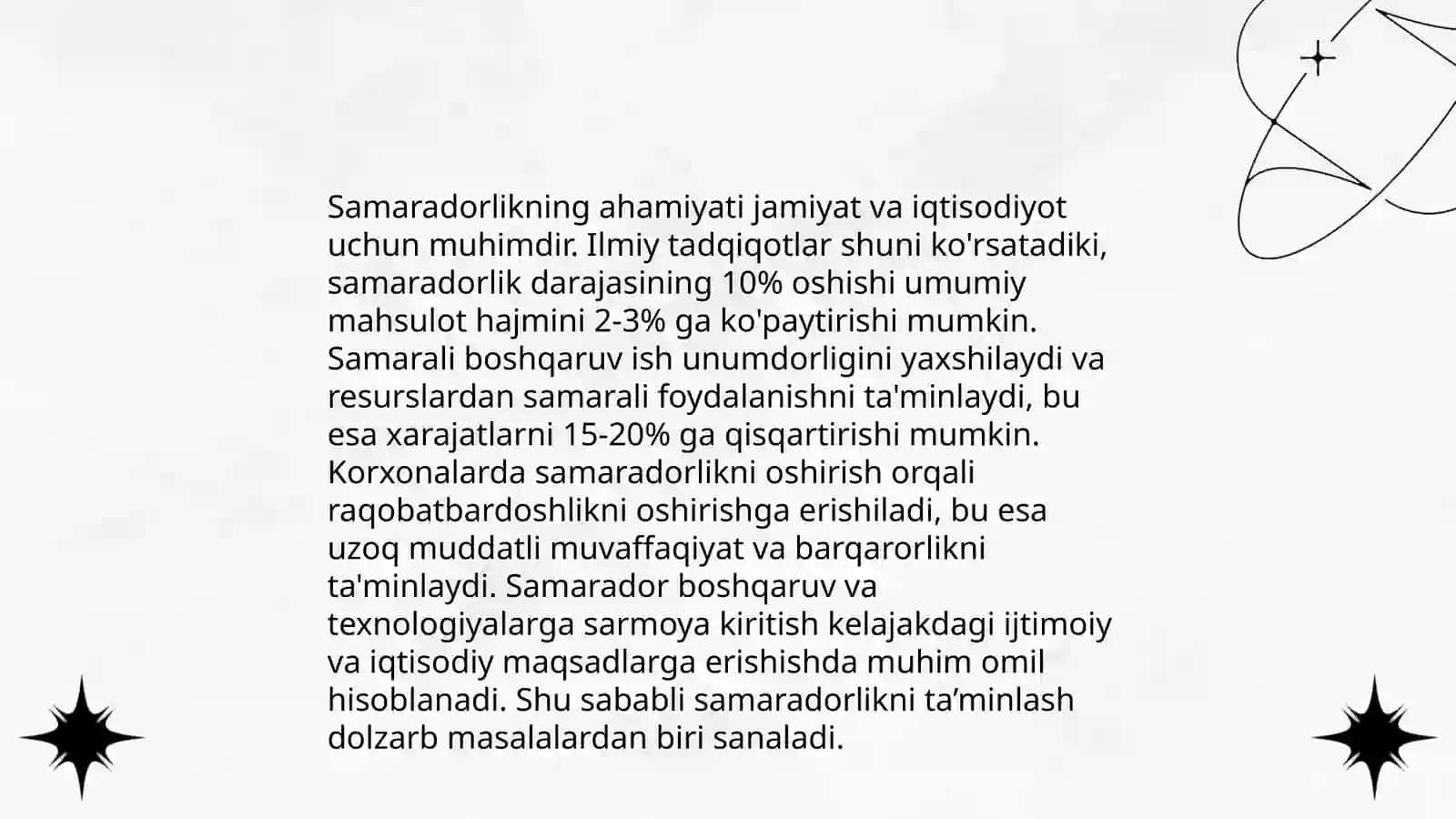 Samaradorlikning 21 yoʻli 3